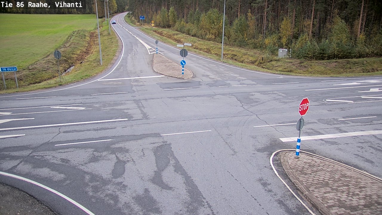 Kelikamerat Kuva Tie 86 Raahe, Vihanti, Raahe, Pohjois-Pohjanmaa