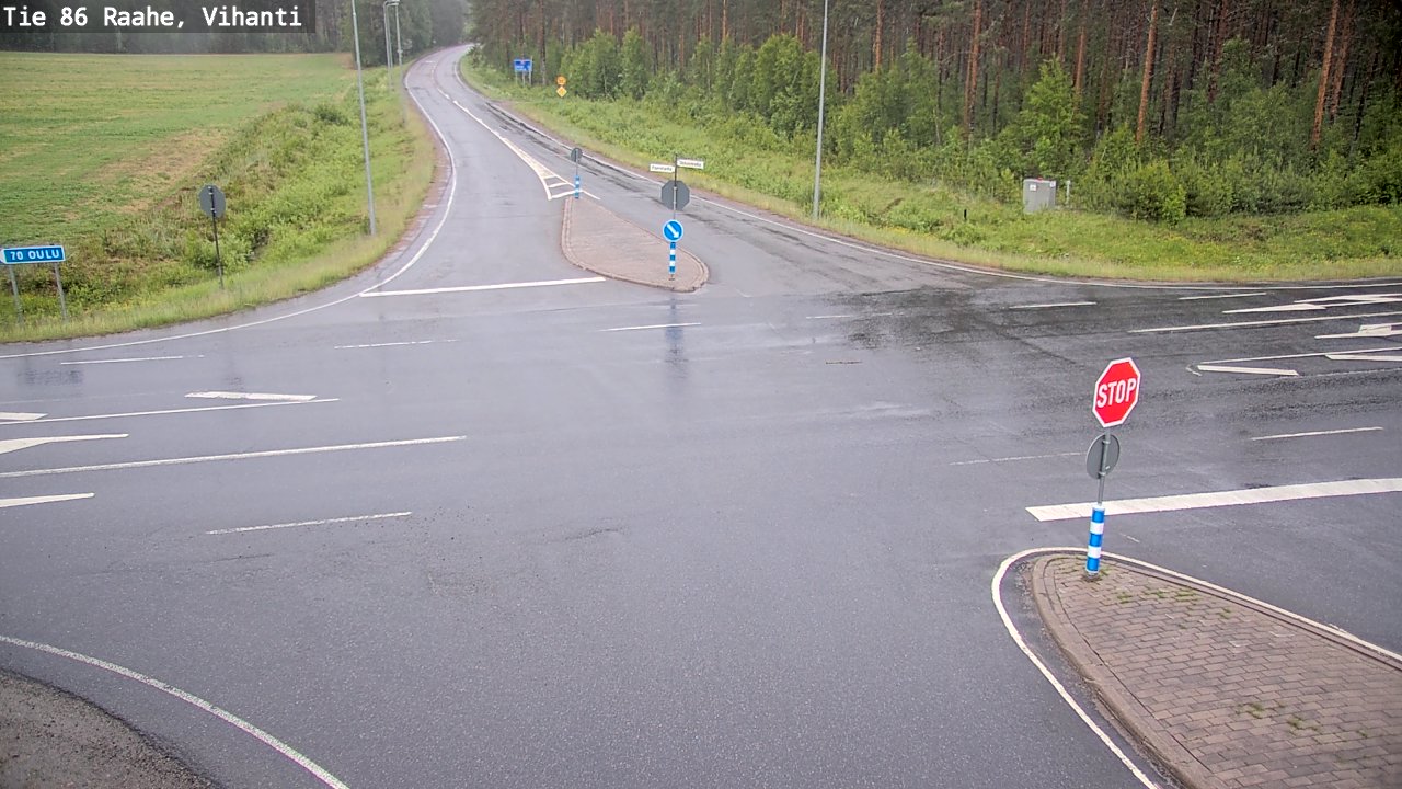 Kelikamerat Kuva Tie 86 Raahe, Vihanti, Raahe, Pohjois-Pohjanmaa