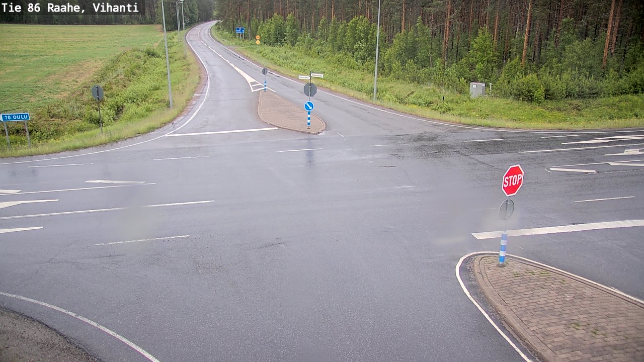 Kelikamerat Kuva Tie 86 Raahe, Vihanti, Raahe, Pohjois-Pohjanmaa