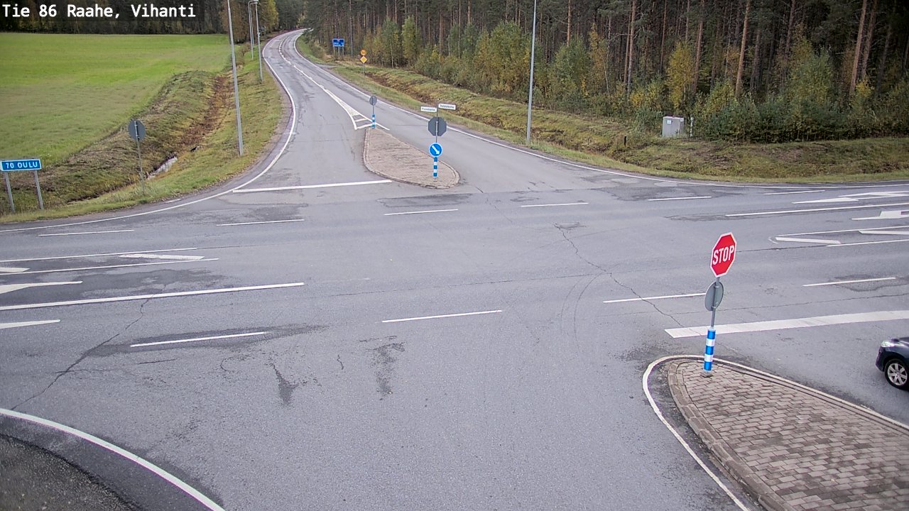 Kelikamerat Kuva Tie 86 Raahe, Vihanti, Raahe, Pohjois-Pohjanmaa