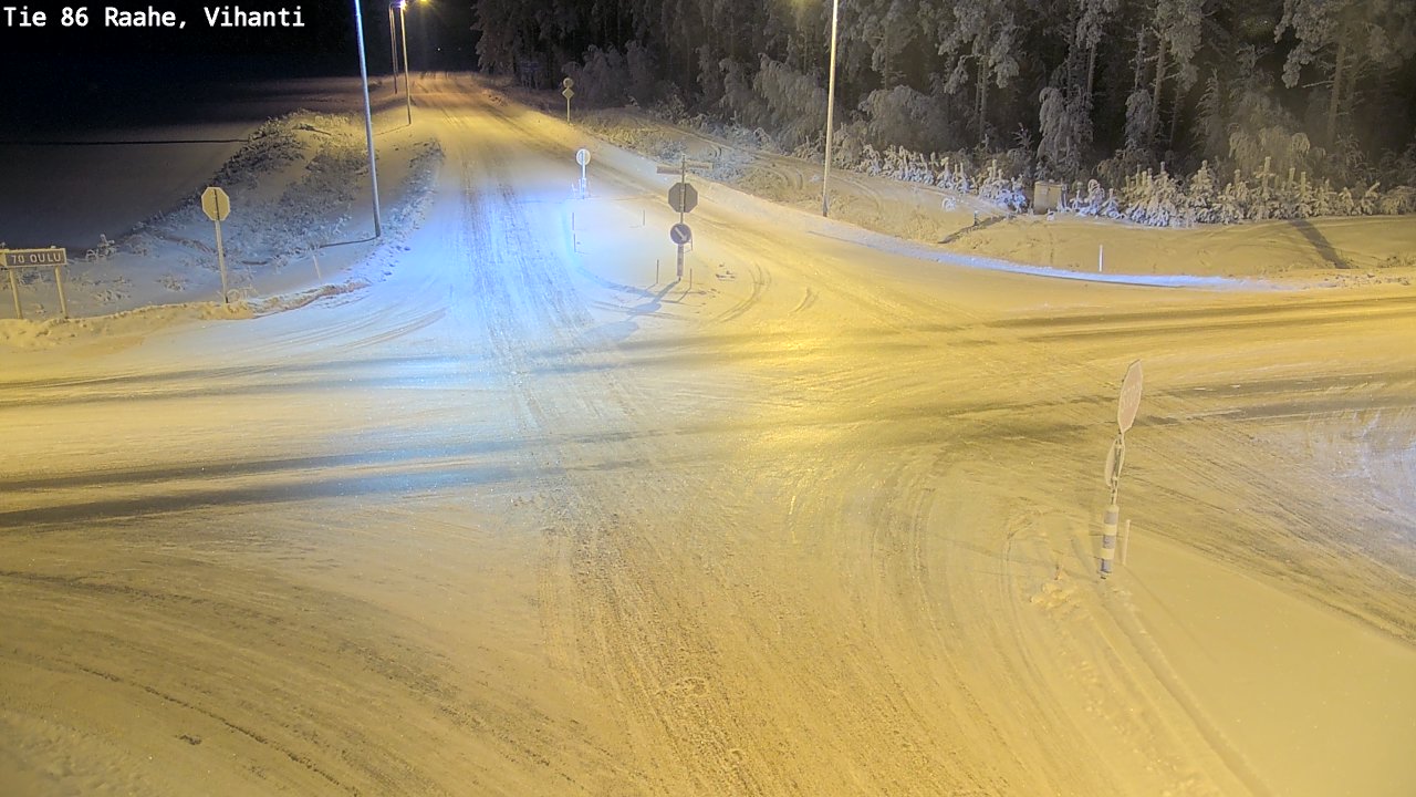 Kelikamerat Kuva Tie 86 Raahe, Vihanti, Raahe, Pohjois-Pohjanmaa