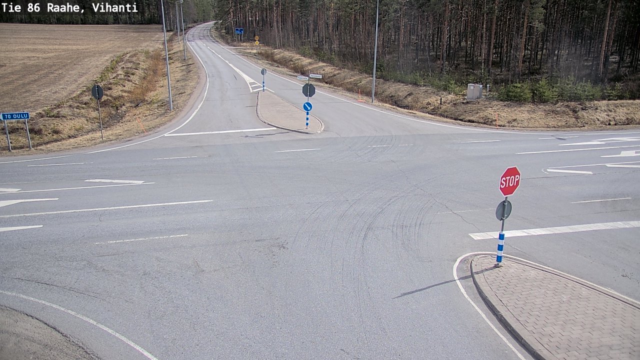 Kelikamerat Kuva Tie 86 Raahe, Vihanti, Raahe, Pohjois-Pohjanmaa