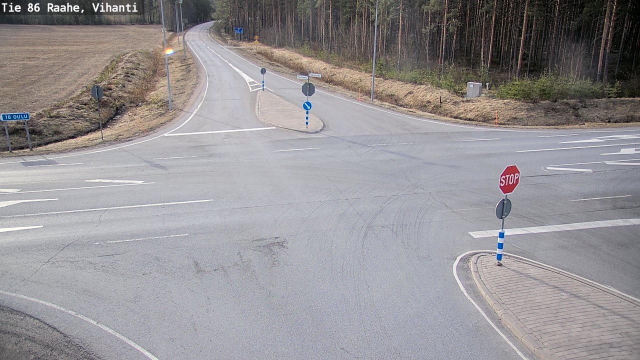 Kelikamerat Kuva Tie 86 Raahe, Vihanti, Raahe, Pohjois-Pohjanmaa