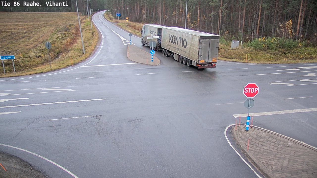 Kelikamerat Kuva Tie 86 Raahe, Vihanti, Raahe, Pohjois-Pohjanmaa