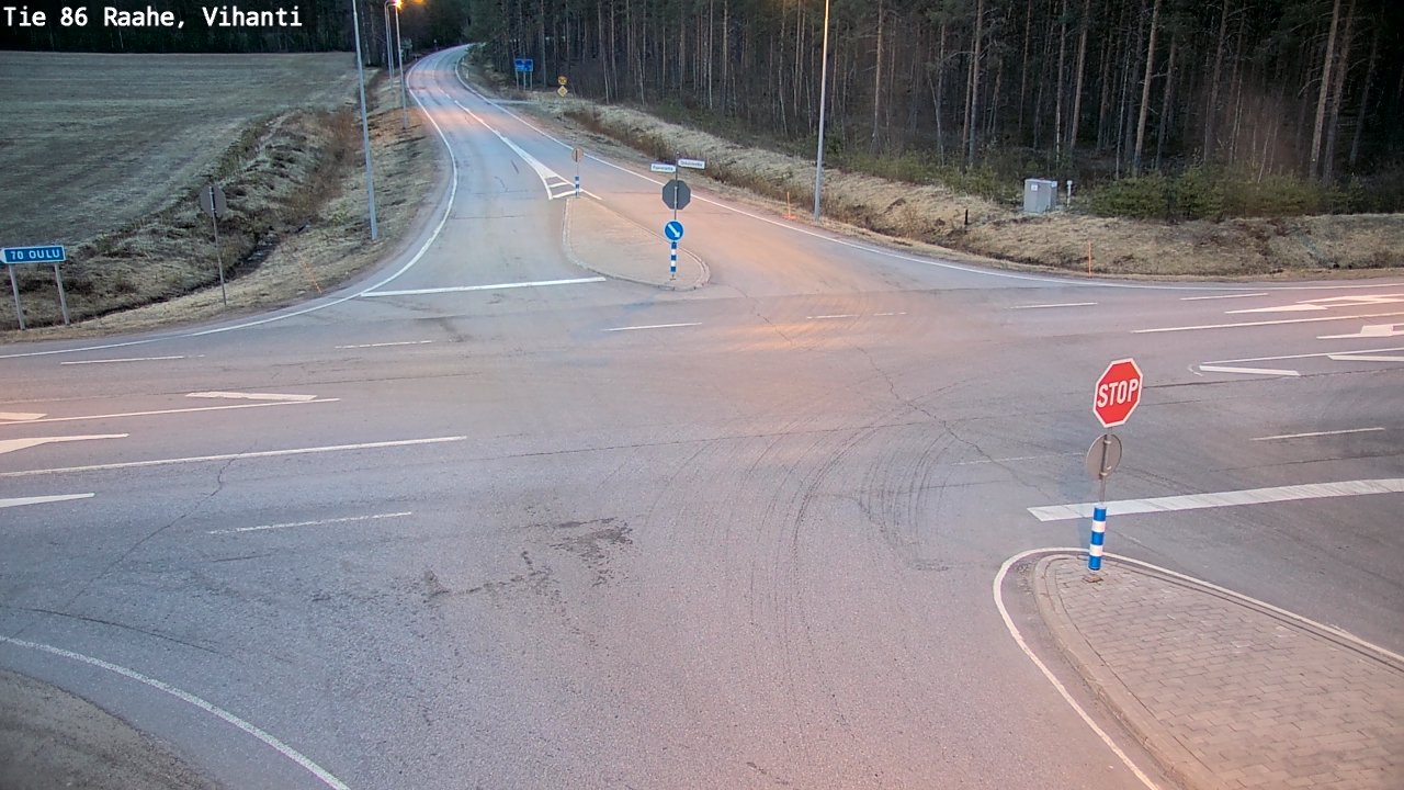 Kelikamerat Kuva Tie 86 Raahe, Vihanti, Raahe, Pohjois-Pohjanmaa