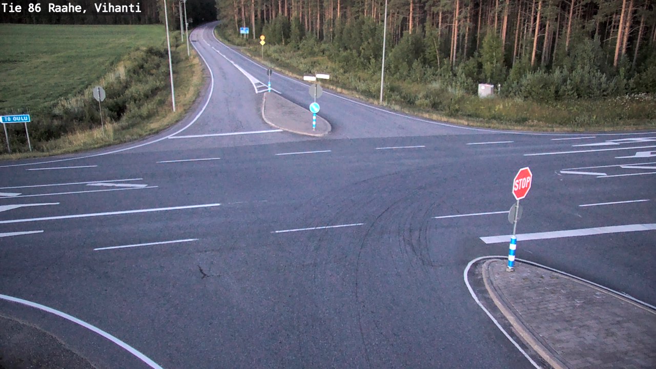 Kelikamerat Kuva Tie 86 Raahe, Vihanti, Raahe, Pohjois-Pohjanmaa