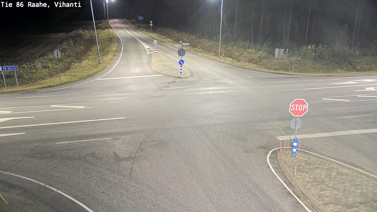 Kelikamerat Kuva Tie 86 Raahe, Vihanti, Raahe, Pohjois-Pohjanmaa