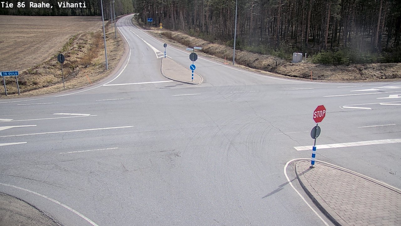 Kelikamerat Kuva Tie 86 Raahe, Vihanti, Raahe, Pohjois-Pohjanmaa