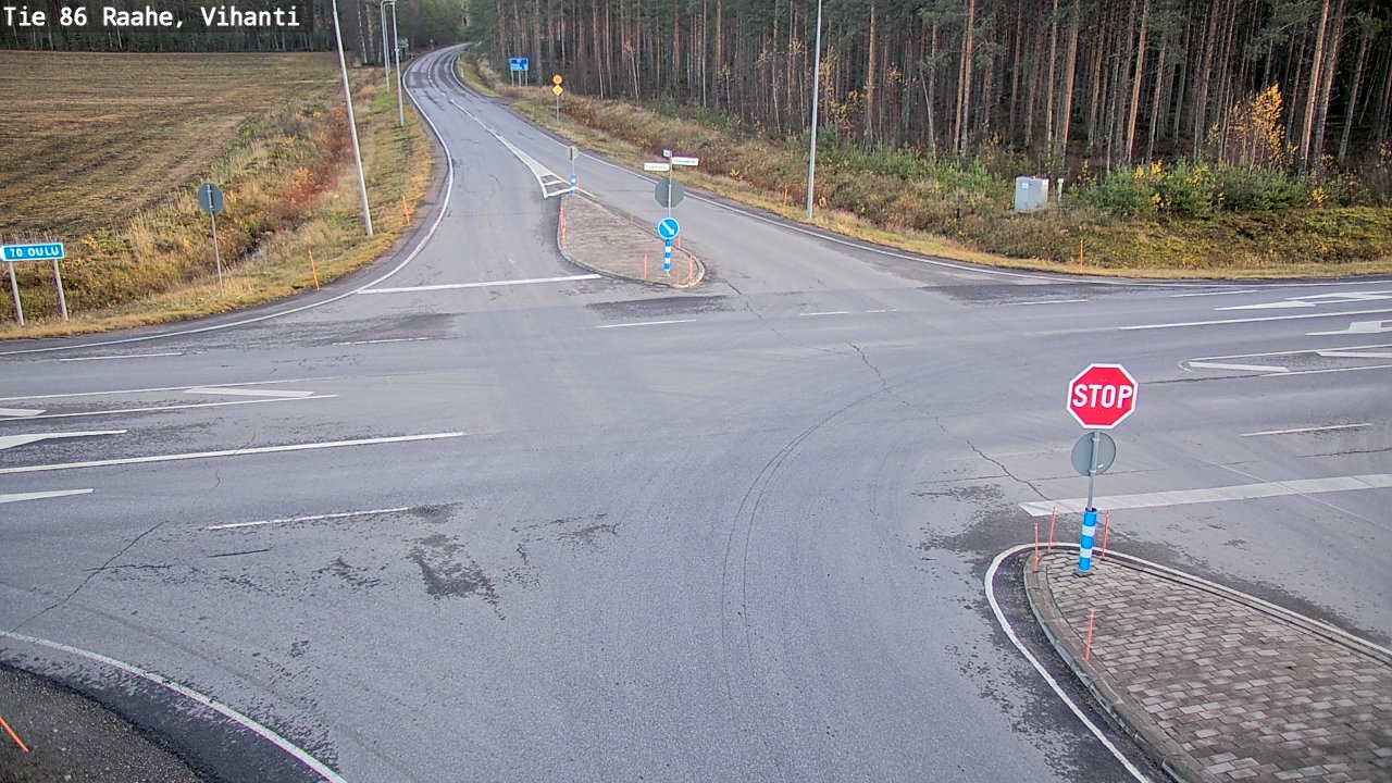 Kelikamerat Kuva Tie 86 Raahe, Vihanti, Raahe, Pohjois-Pohjanmaa