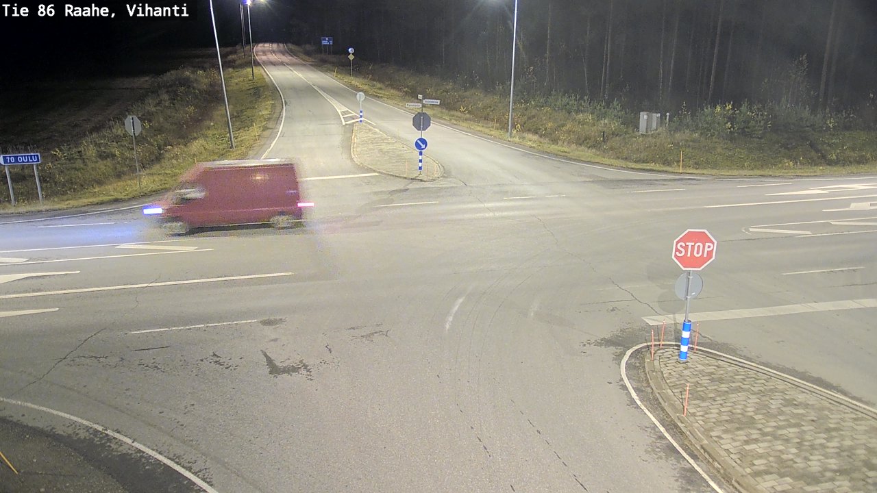 Kelikamerat Kuva Tie 86 Raahe, Vihanti, Raahe, Pohjois-Pohjanmaa