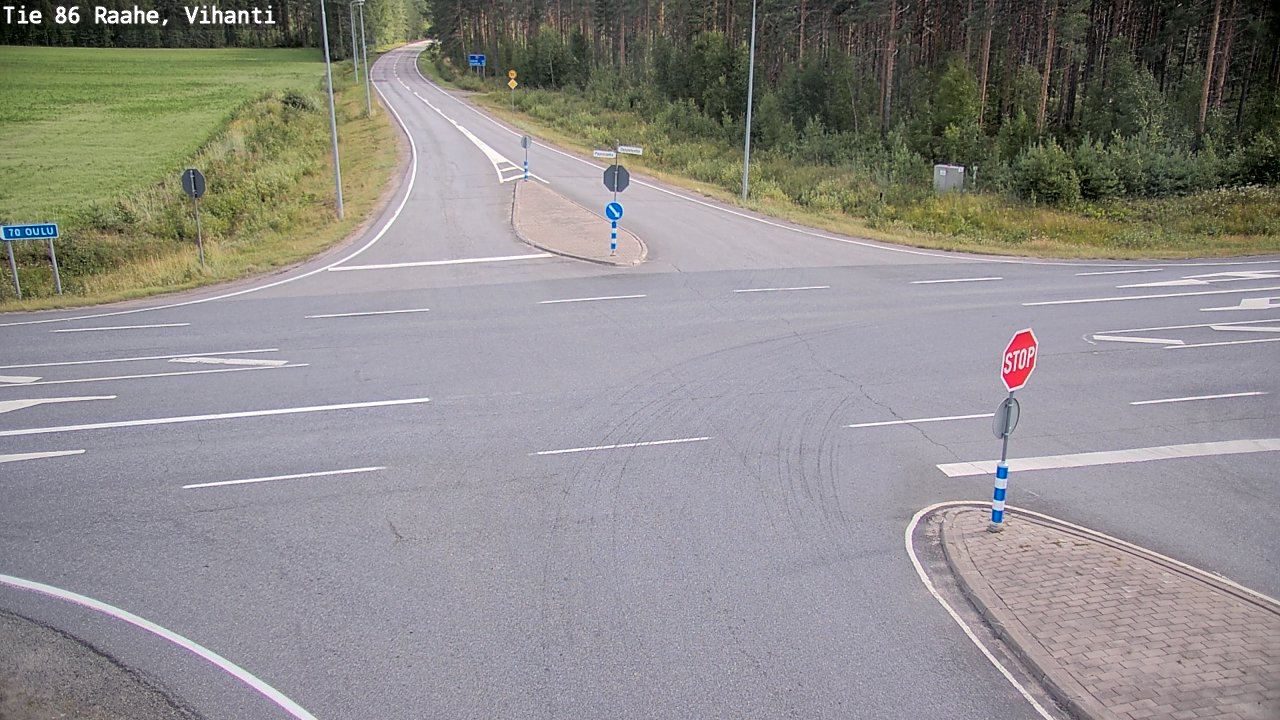 Kelikamerat Kuva Tie 86 Raahe, Vihanti, Raahe, Pohjois-Pohjanmaa