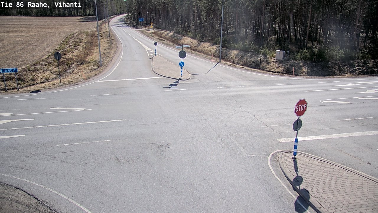 Kelikamerat Kuva Tie 86 Raahe, Vihanti, Raahe, Pohjois-Pohjanmaa