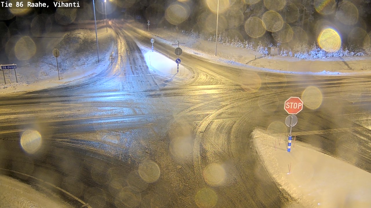 Kelikamerat Kuva Tie 86 Raahe, Vihanti, Raahe, Pohjois-Pohjanmaa