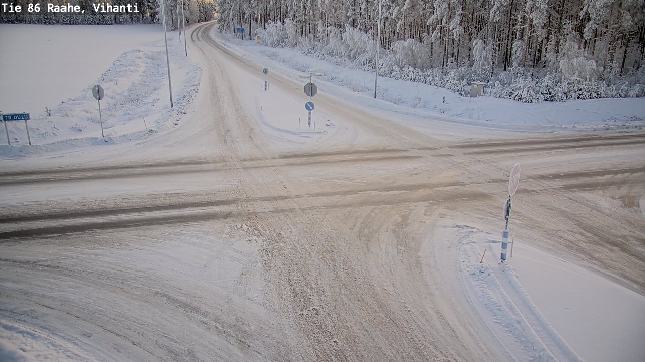 Kelikamerat Kuva Tie 86 Raahe, Vihanti, Raahe, Pohjois-Pohjanmaa
