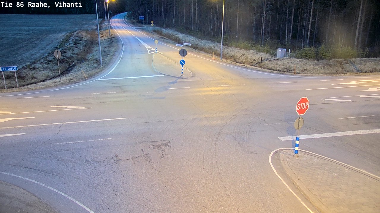 Kelikamerat Kuva Tie 86 Raahe, Vihanti, Raahe, Pohjois-Pohjanmaa