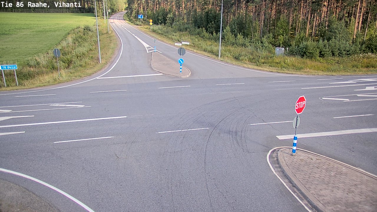 Kelikamerat Kuva Tie 86 Raahe, Vihanti, Raahe, Pohjois-Pohjanmaa