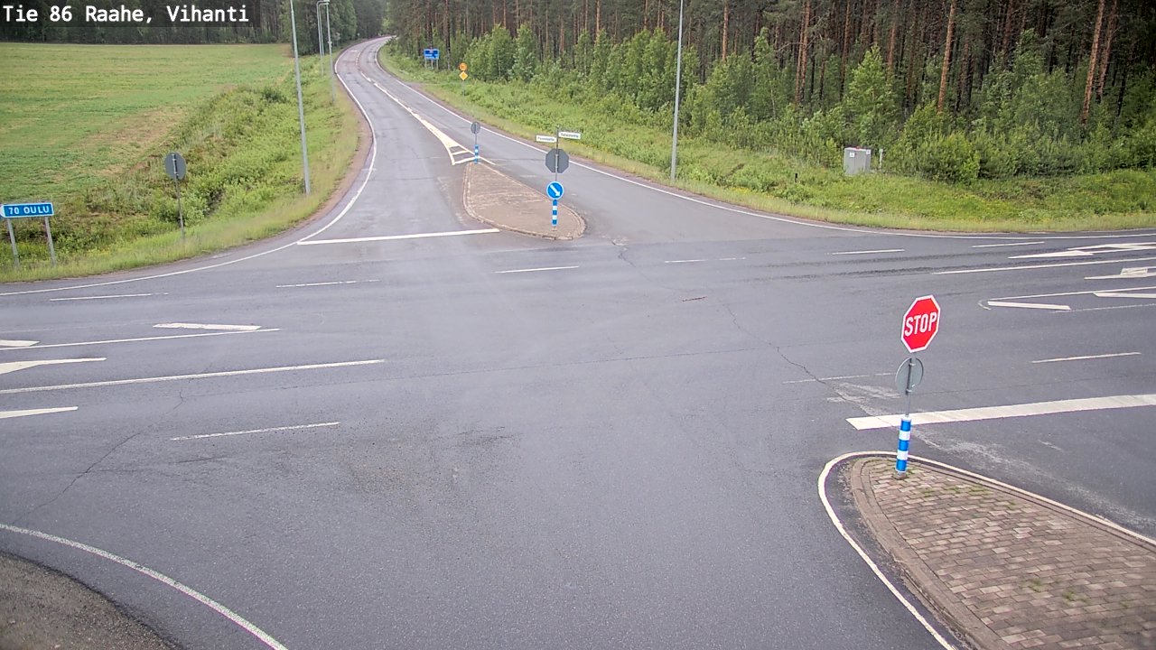 Kelikamerat Kuva Tie 86 Raahe, Vihanti, Raahe, Pohjois-Pohjanmaa