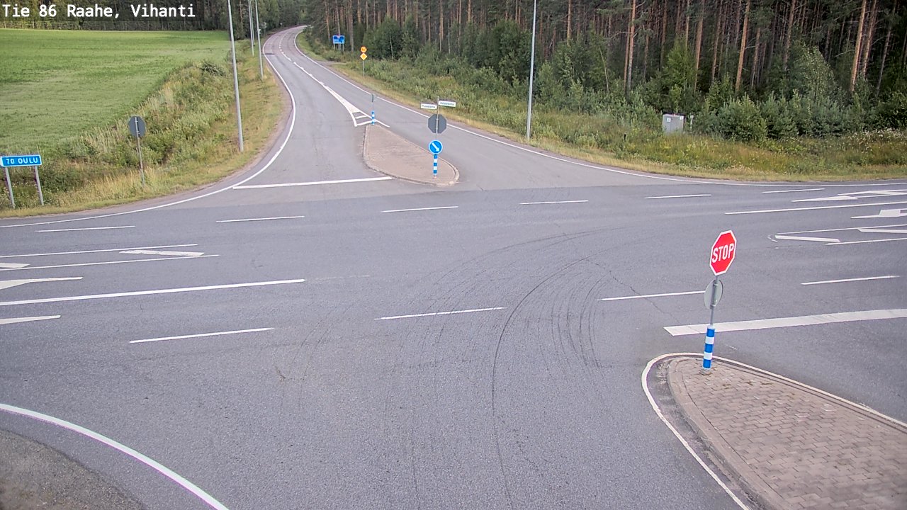 Kelikamerat Kuva Tie 86 Raahe, Vihanti, Raahe, Pohjois-Pohjanmaa