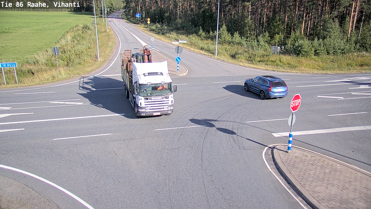 Kelikamerat Kuva Tie 86 Raahe, Vihanti, Raahe, Pohjois-Pohjanmaa