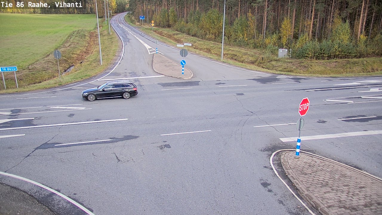 Kelikamerat Kuva Tie 86 Raahe, Vihanti, Raahe, Pohjois-Pohjanmaa