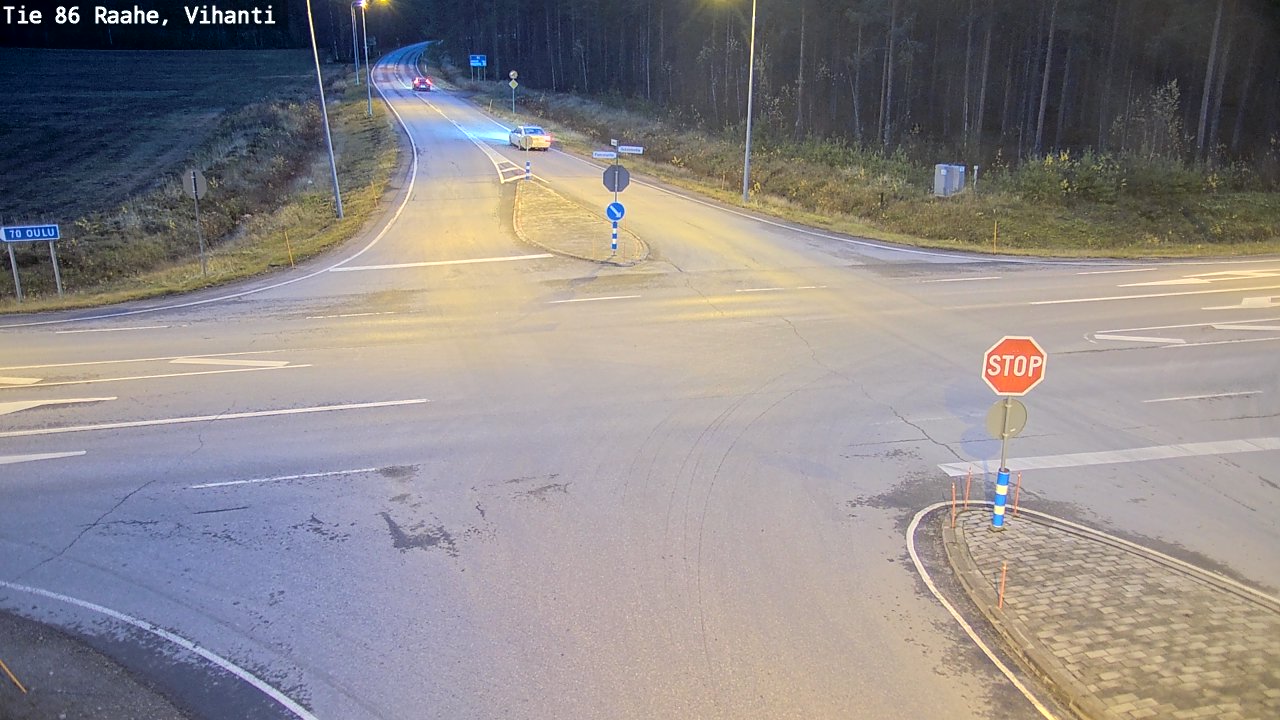 Kelikamerat Kuva Tie 86 Raahe, Vihanti, Raahe, Pohjois-Pohjanmaa