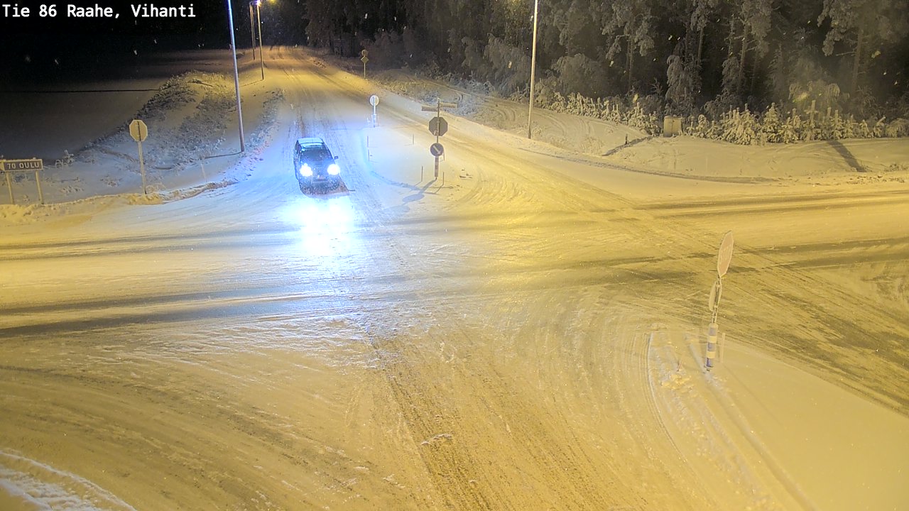 Kelikamerat Kuva Tie 86 Raahe, Vihanti, Raahe, Pohjois-Pohjanmaa