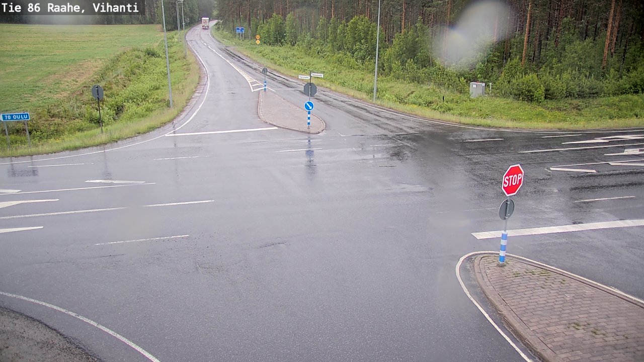 Kelikamerat Kuva Tie 86 Raahe, Vihanti, Raahe, Pohjois-Pohjanmaa