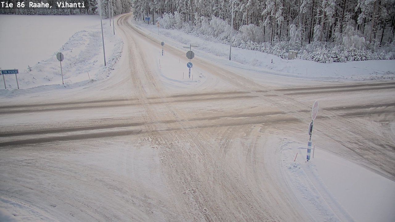 Kelikamerat Kuva Tie 86 Raahe, Vihanti, Raahe, Pohjois-Pohjanmaa