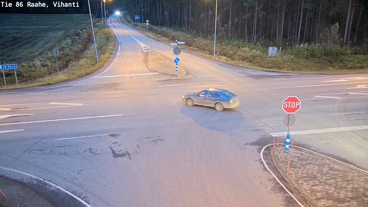 Kelikamerat Kuva Tie 86 Raahe, Vihanti, Raahe, Pohjois-Pohjanmaa