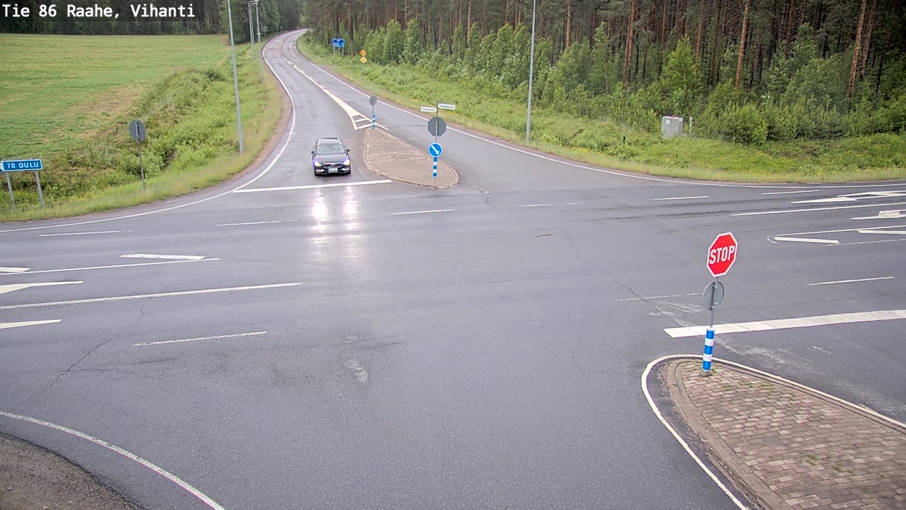 Kelikamerat Kuva Tie 86 Raahe, Vihanti, Raahe, Pohjois-Pohjanmaa
