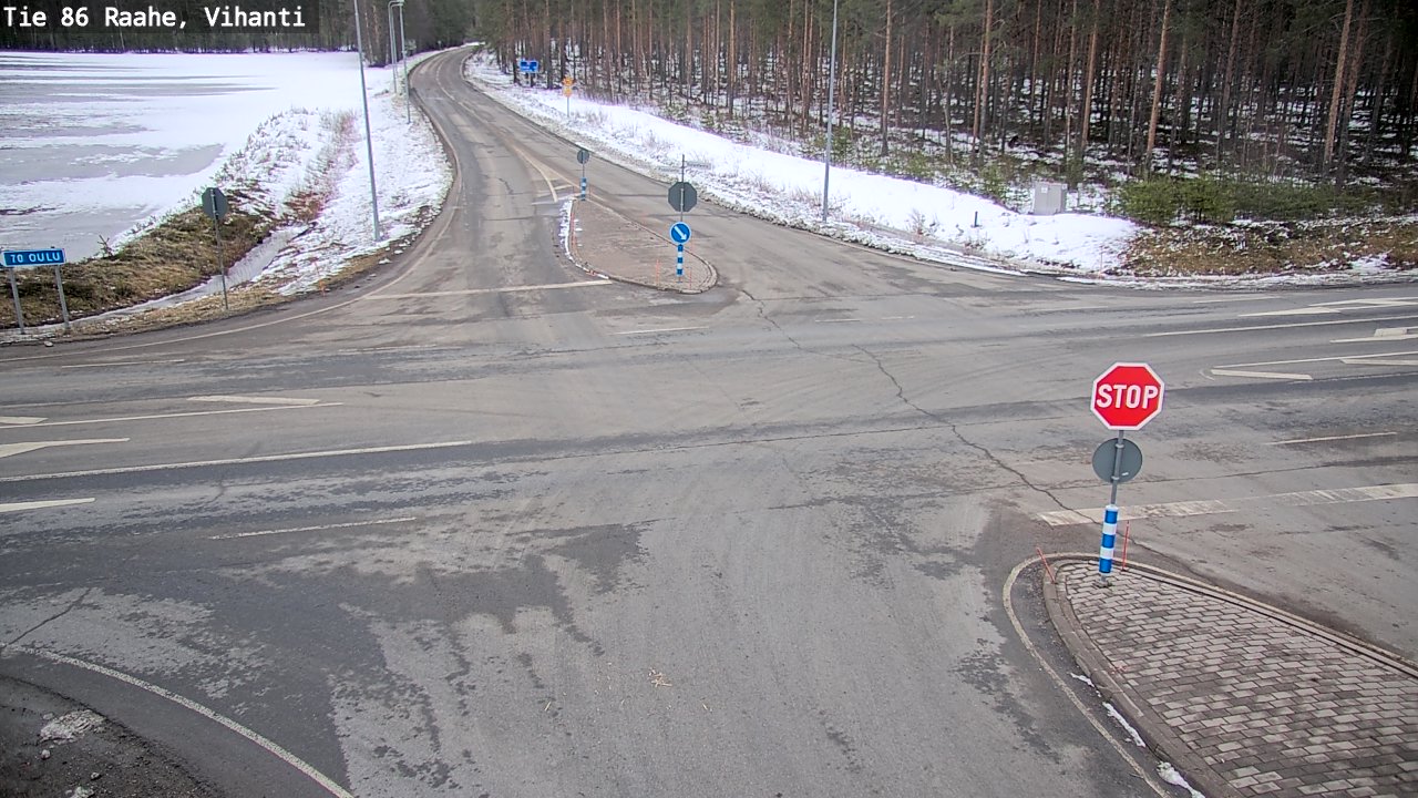 Kelikamerat Kuva Tie 86 Raahe, Vihanti, Raahe, Pohjois-Pohjanmaa
