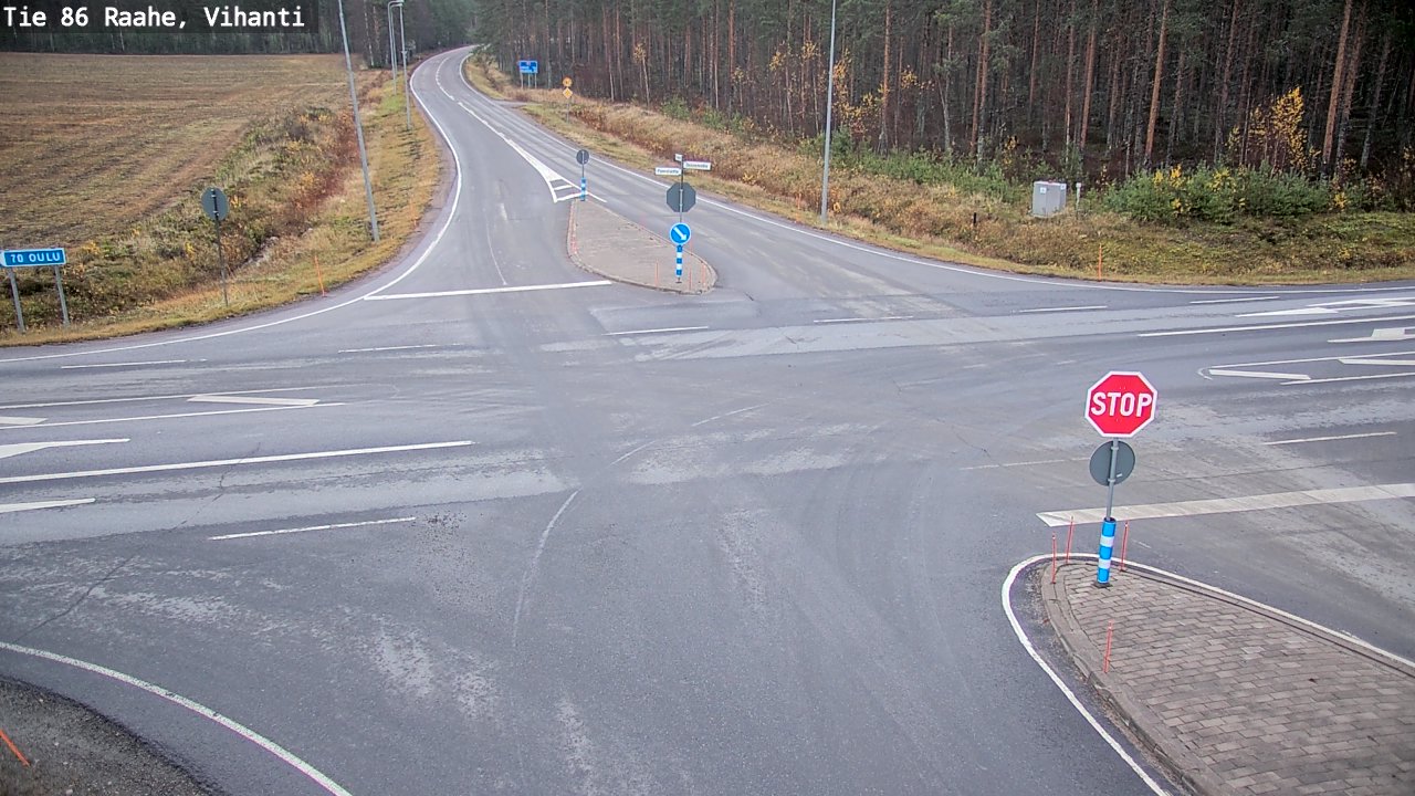 Kelikamerat Kuva Tie 86 Raahe, Vihanti, Raahe, Pohjois-Pohjanmaa