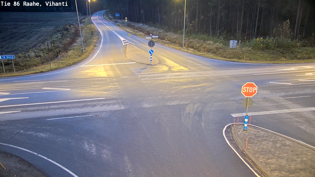 Kelikamerat Kuva Tie 86 Raahe, Vihanti, Raahe, Pohjois-Pohjanmaa