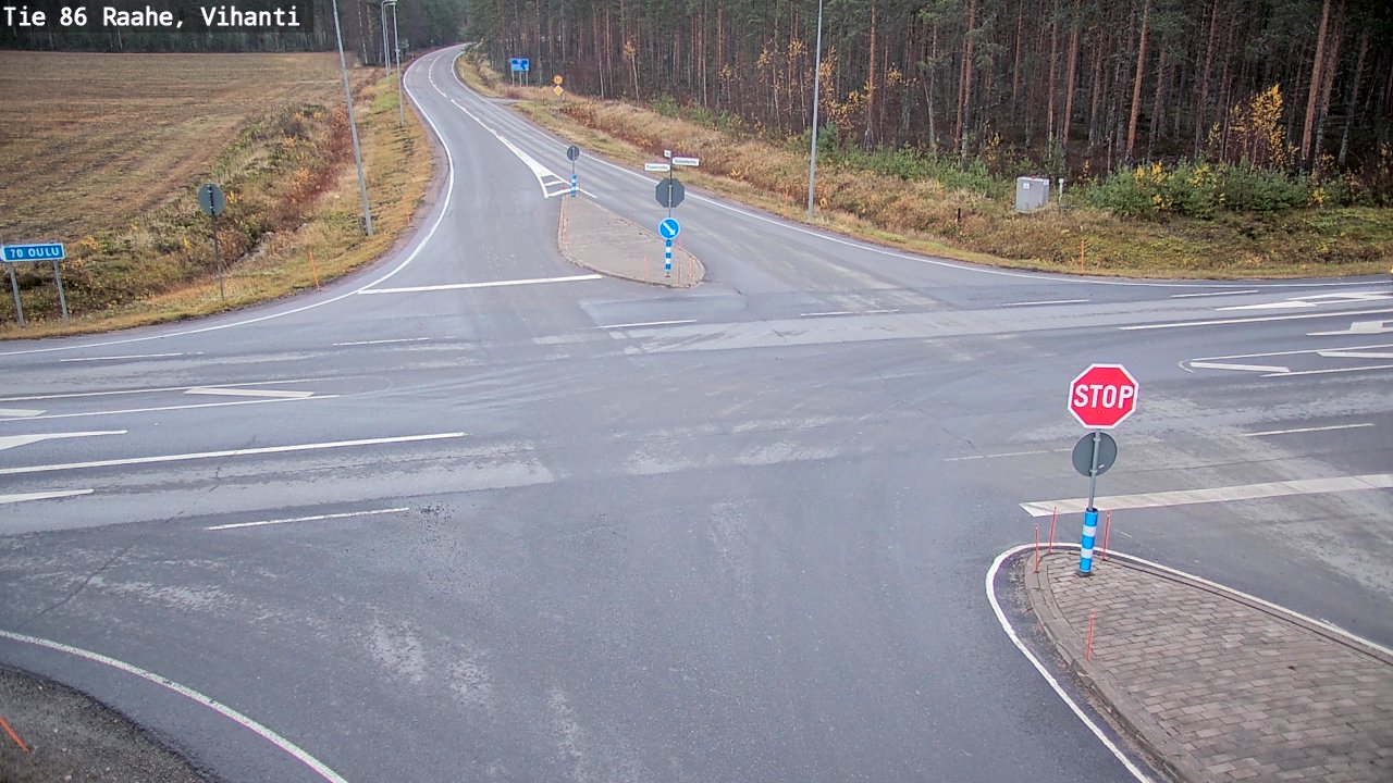 Kelikamerat Kuva Tie 86 Raahe, Vihanti, Raahe, Pohjois-Pohjanmaa