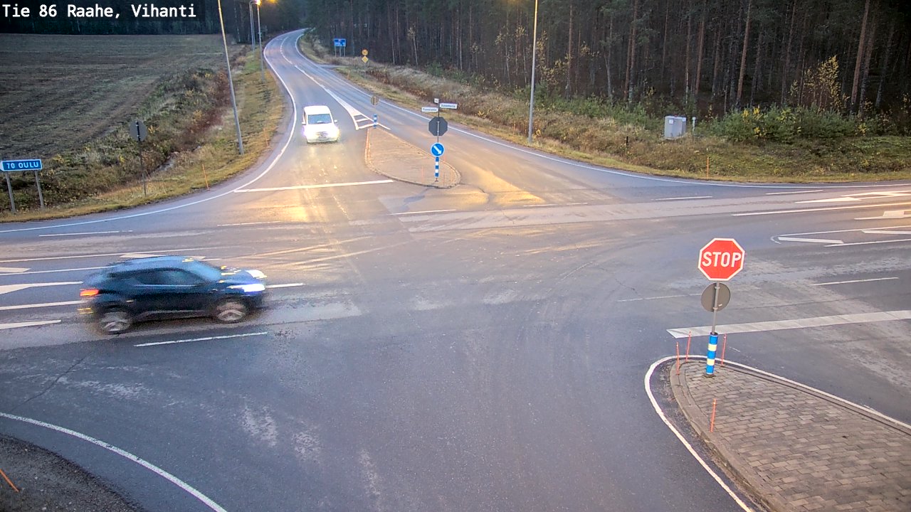 Kelikamerat Kuva Tie 86 Raahe, Vihanti, Raahe, Pohjois-Pohjanmaa