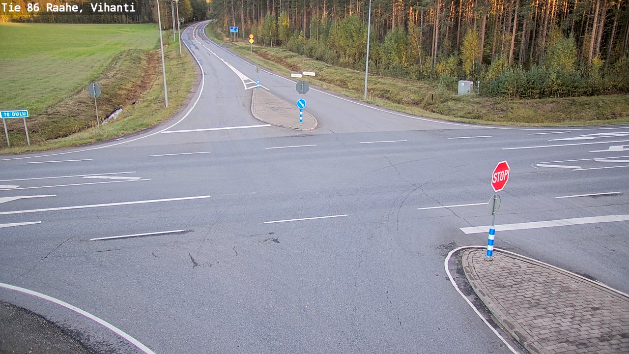 Kelikamerat Kuva Tie 86 Raahe, Vihanti, Raahe, Pohjois-Pohjanmaa