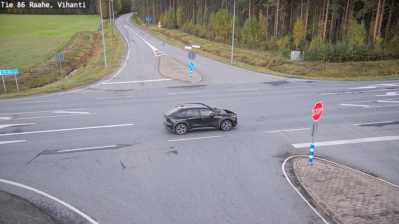 Kelikamerat Kuva Tie 86 Raahe, Vihanti, Raahe, Pohjois-Pohjanmaa