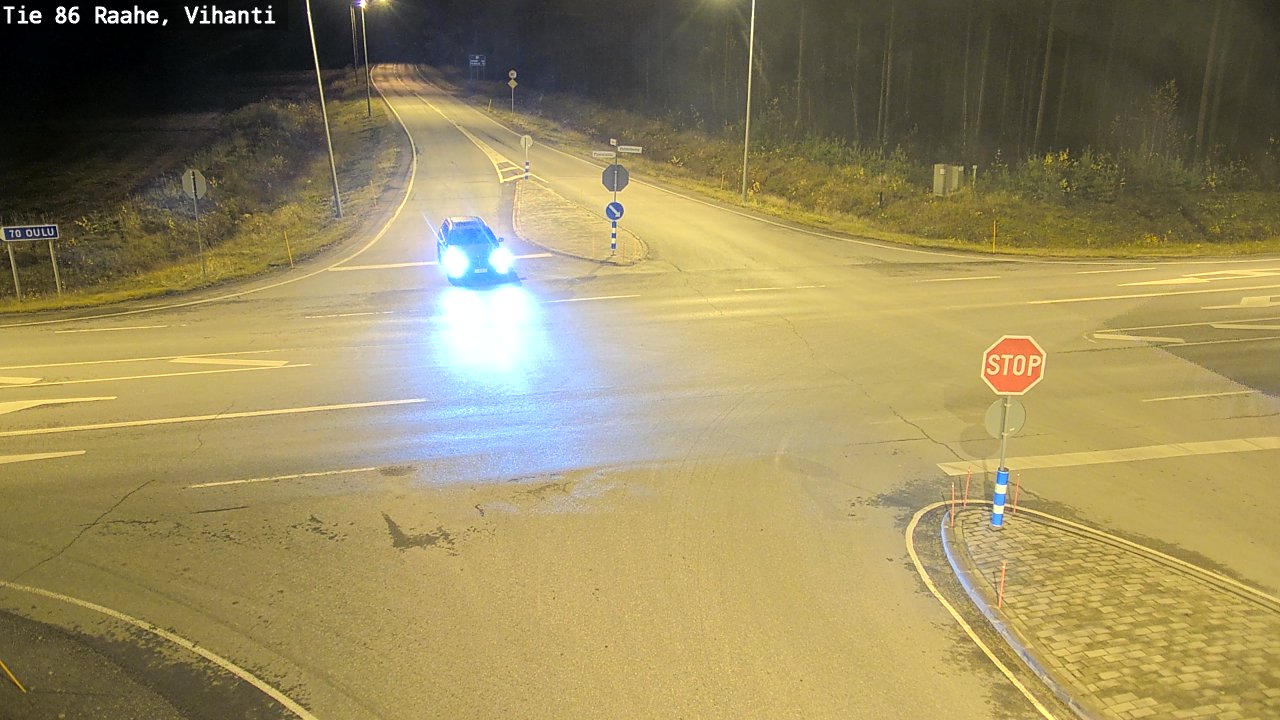 Kelikamerat Kuva Tie 86 Raahe, Vihanti, Raahe, Pohjois-Pohjanmaa