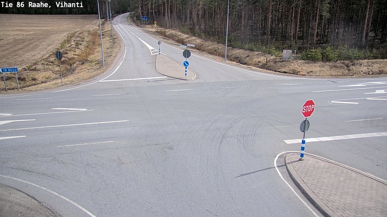 Kelikamerat Kuva Tie 86 Raahe, Vihanti, Raahe, Pohjois-Pohjanmaa