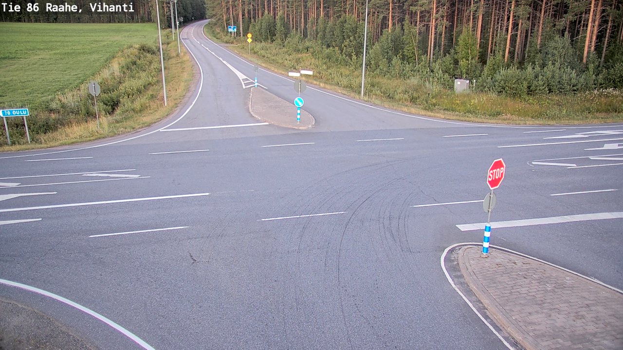 Kelikamerat Kuva Tie 86 Raahe, Vihanti, Raahe, Pohjois-Pohjanmaa