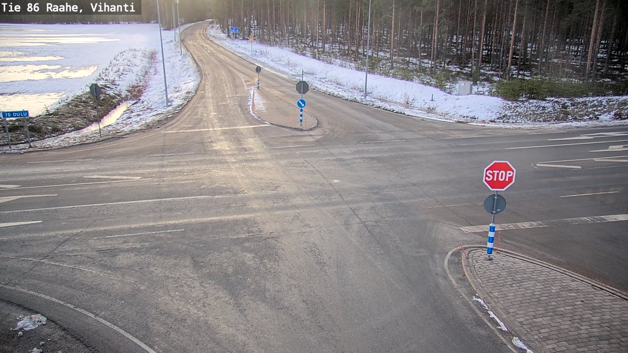 Kelikamerat Kuva Tie 86 Raahe, Vihanti, Raahe, Pohjois-Pohjanmaa