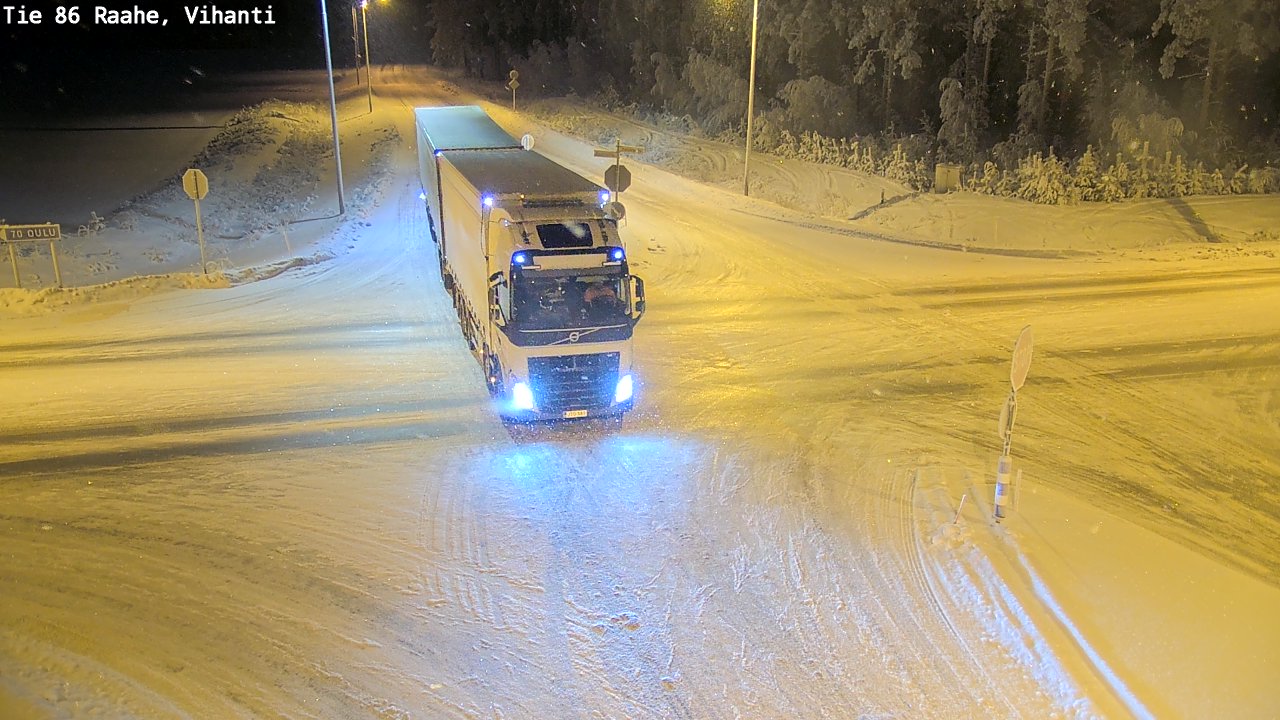 Kelikamerat Kuva Tie 86 Raahe, Vihanti, Raahe, Pohjois-Pohjanmaa