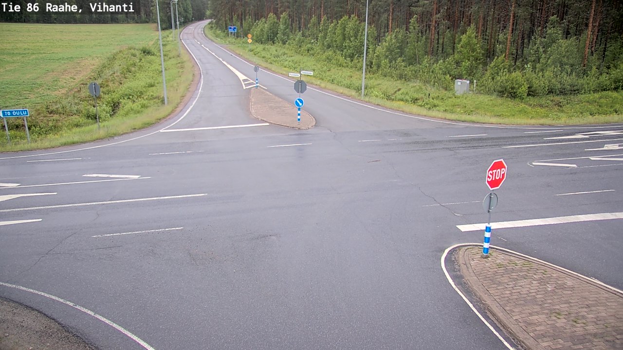 Kelikamerat Kuva Tie 86 Raahe, Vihanti, Raahe, Pohjois-Pohjanmaa
