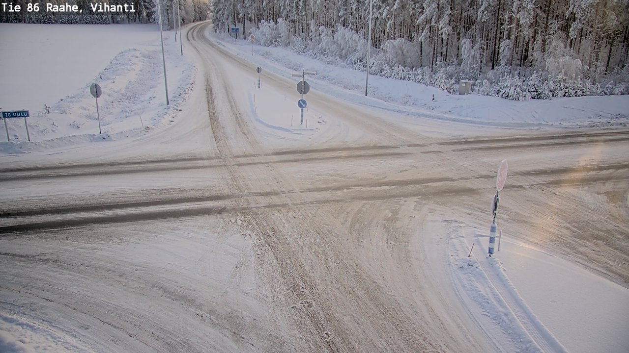 Kelikamerat Kuva Tie 86 Raahe, Vihanti, Raahe, Pohjois-Pohjanmaa