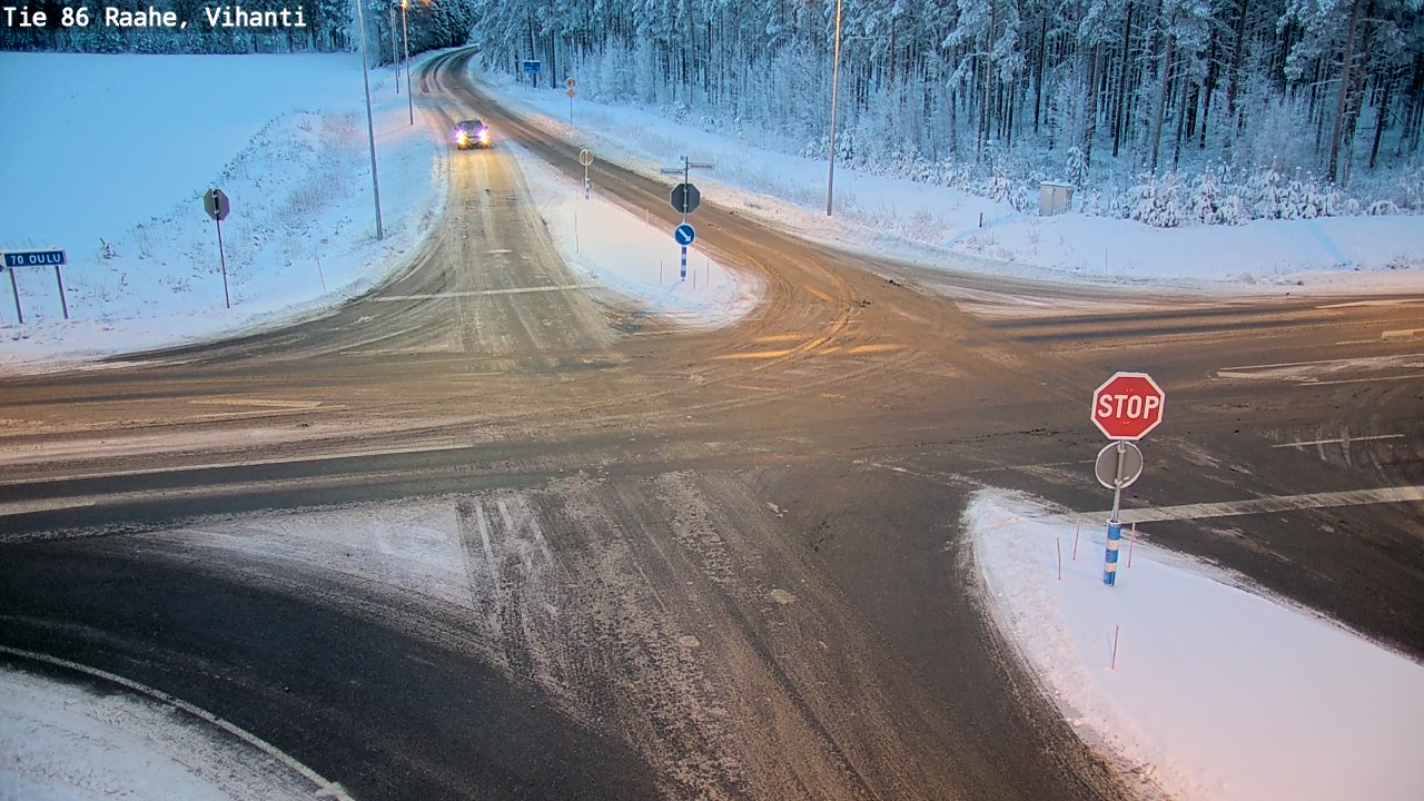 Kelikamerat Kuva Tie 86 Raahe, Vihanti, Raahe, Pohjois-Pohjanmaa