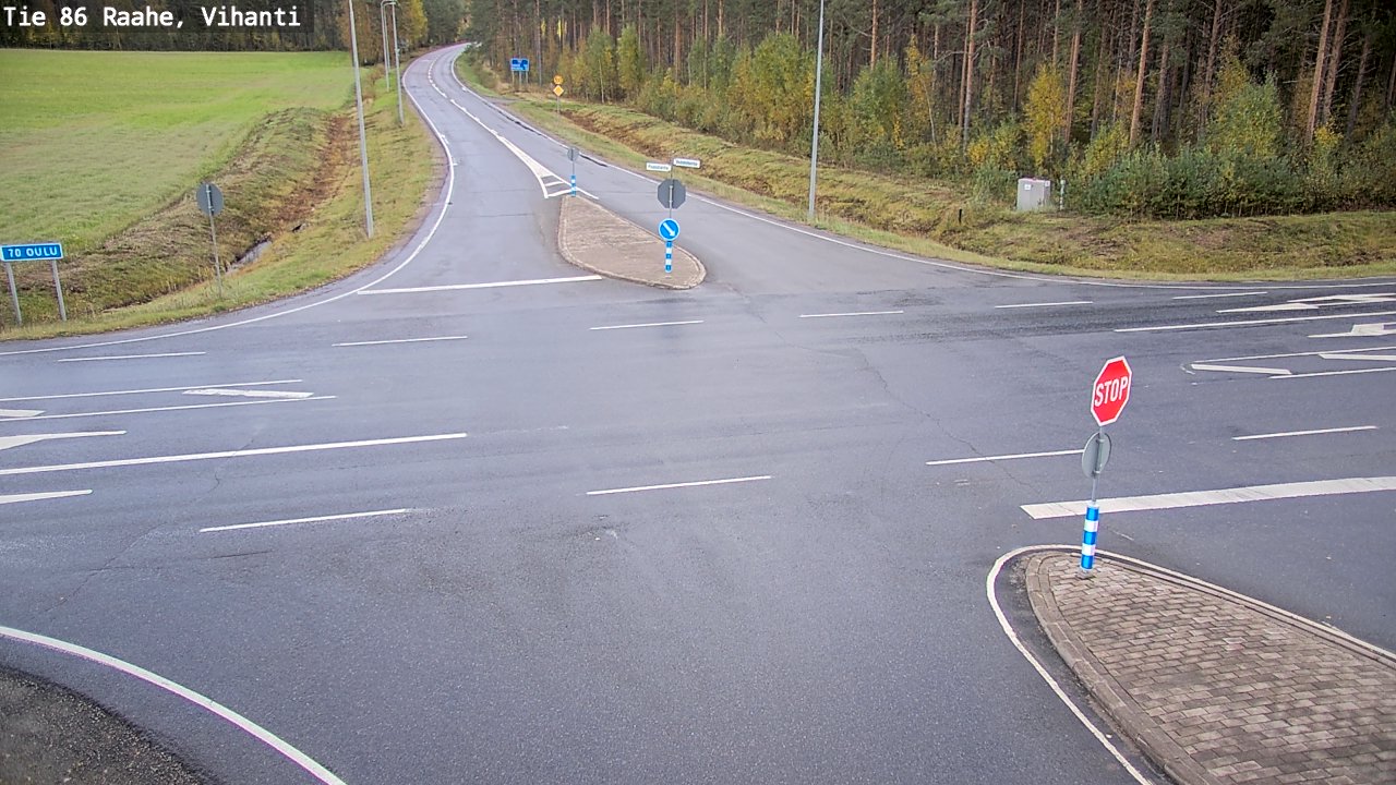 Kelikamerat Kuva Tie 86 Raahe, Vihanti, Raahe, Pohjois-Pohjanmaa