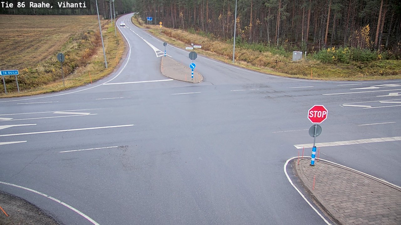 Kelikamerat Kuva Tie 86 Raahe, Vihanti, Raahe, Pohjois-Pohjanmaa