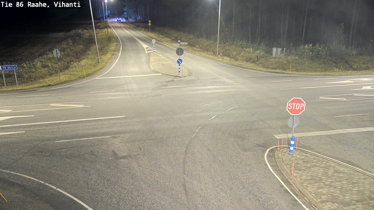 Kelikamerat Kuva Tie 86 Raahe, Vihanti, Raahe, Pohjois-Pohjanmaa