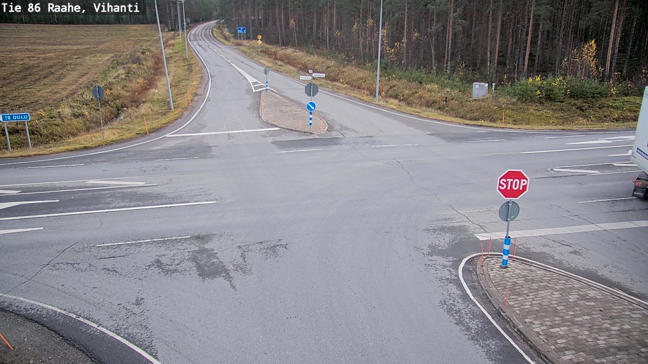 Kelikamerat Kuva Tie 86 Raahe, Vihanti, Raahe, Pohjois-Pohjanmaa