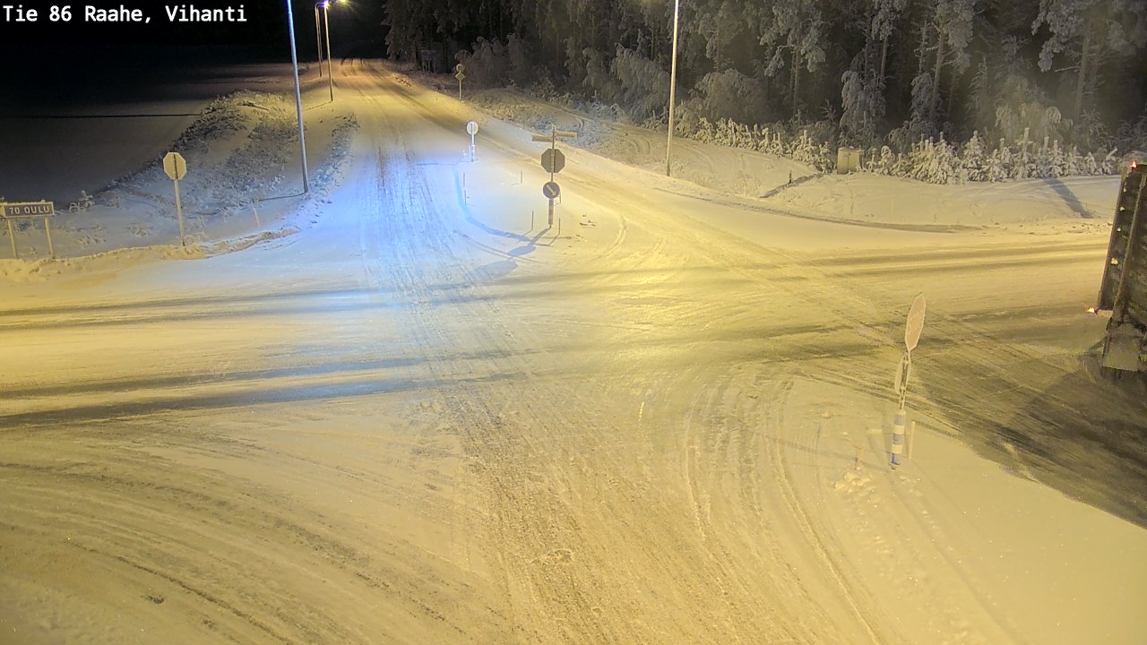 Kelikamerat Kuva Tie 86 Raahe, Vihanti, Raahe, Pohjois-Pohjanmaa